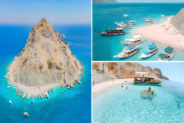 Suluada Island Boat Trip From Antalya -Türkish Maldives