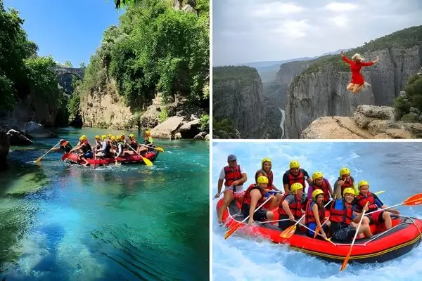 Tazı Canyon, Rafting Combo Tour From Antalya
